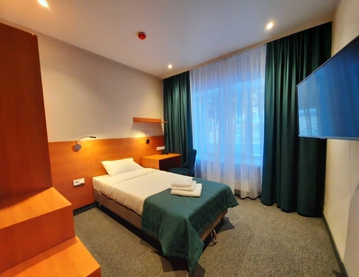 Номер эконом с 1 односпальной кроватью (с завтраком) - Санаторий «Родник» Амурск