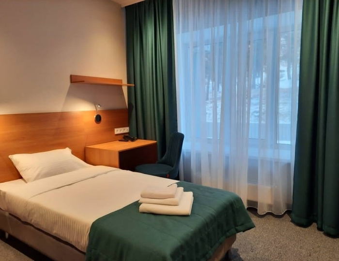 Номер эконом с 1 односпальной кроватью (с завтраком) - Санаторий «Родник» Амурск