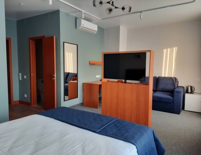 Номер делюкс с 1 двуспальной кроватью (с завтраком) - Санаторий «Родник» Амурск