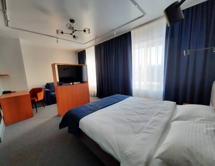 Номер делюкс с 1 двуспальной кроватью (с завтраком) - Санаторий «Родник» Амурск