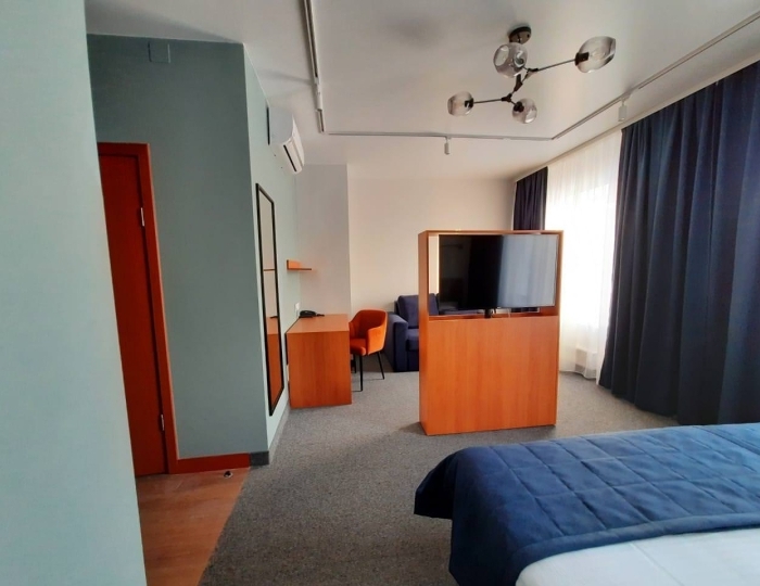 Номер делюкс с 1 двуспальной кроватью (с завтраком) - Санаторий «Родник» Амурск