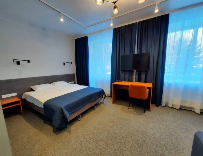 Номер делюкс с 1 двуспальной кроватью (с завтраком) - Санаторий «Родник» Амурск