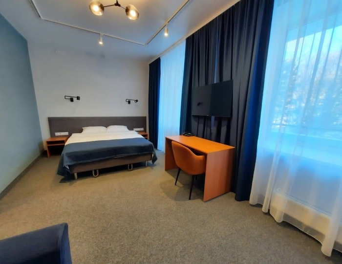 Номер делюкс с 1 двуспальной кроватью (с завтраком) - Санаторий «Родник» Амурск