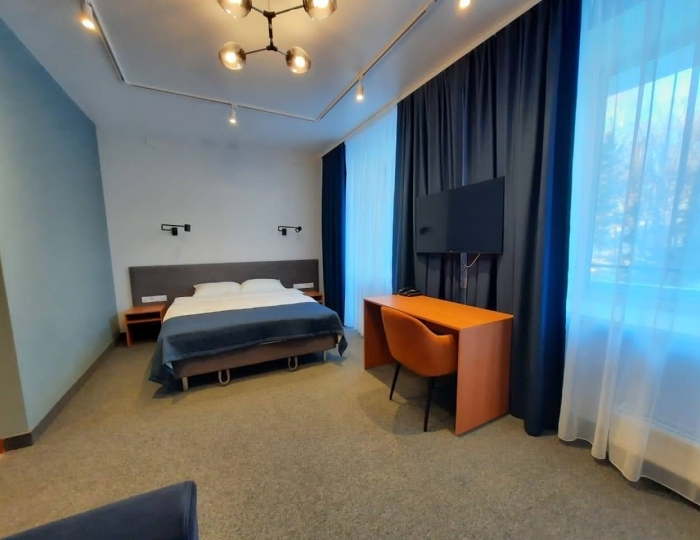 Номер делюкс с 1 двуспальной кроватью (с завтраком) - Санаторий «Родник» Амурск